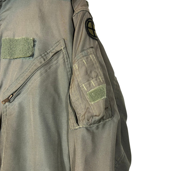 Flyers Coveralls Men Summer Fire Resistant Sage Green CWU-27P Size 40R - Picture 14 of 16